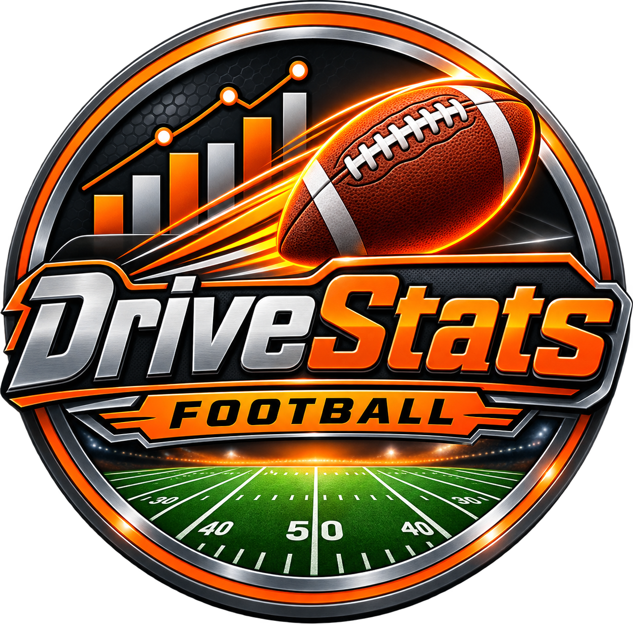 DriveStats Football logo